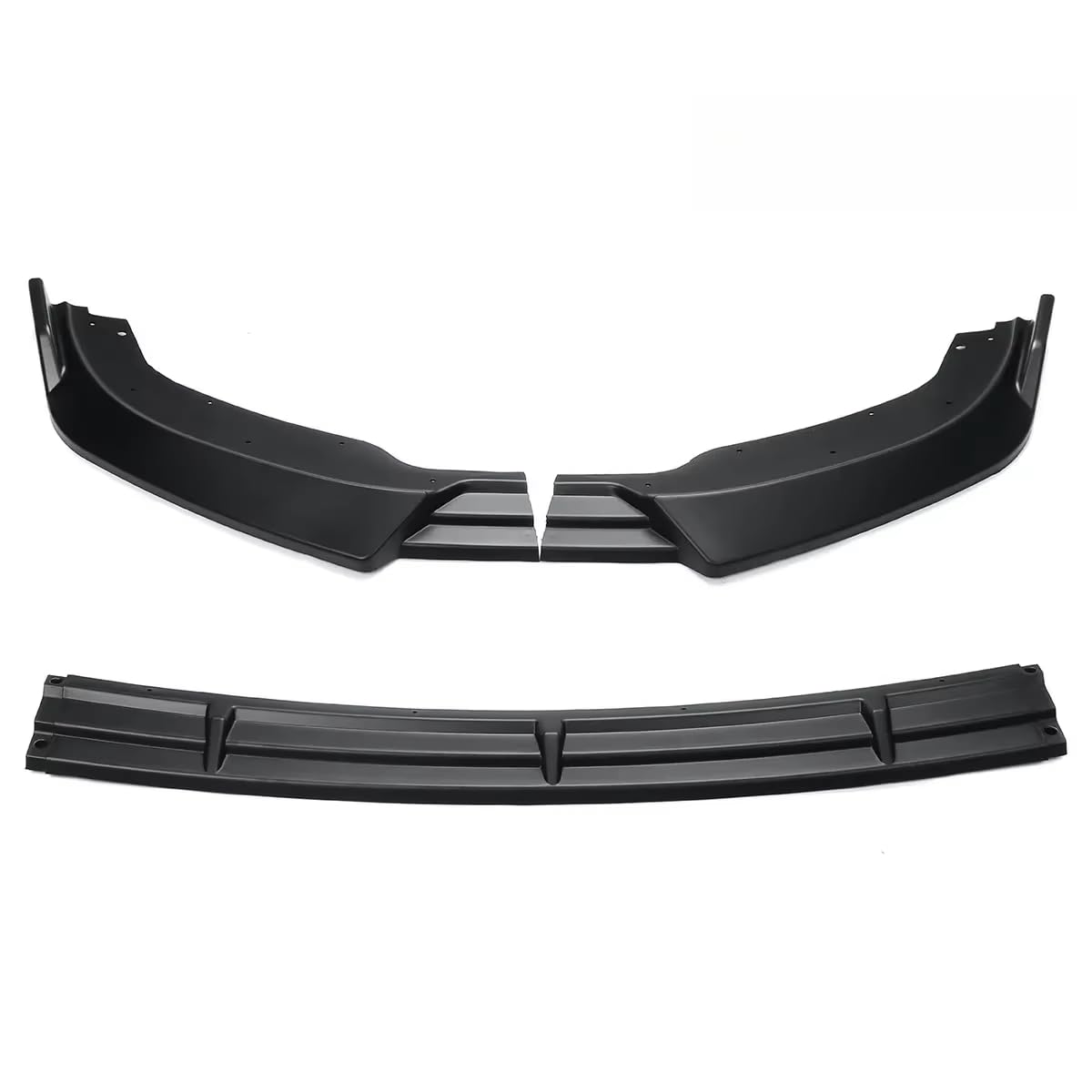 Auto Frontstoßstange Splitter Lippe Spoiler Stoßstange Lippe Diffusor Karosserie Kit Abdeckung Verkleidung Kompatibel mit Infiniti G37 Sedan 2010-2013 Autozubehör (Mattschwarz) von Generic