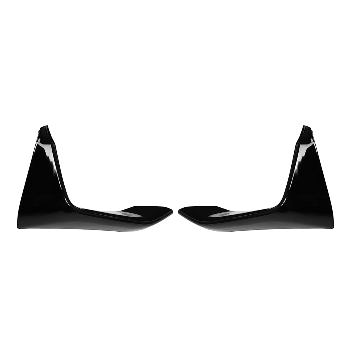 Auto-Frontstoßstangen-Splitter-Lippen-Diffusor, kompatibel mit BMW F80 M3 2014–2019, Schürzen, Abdeckung, Schutzleiste für BMW F82, F83, M4 15–2020 (Kohlefaser-Optik) von Generic