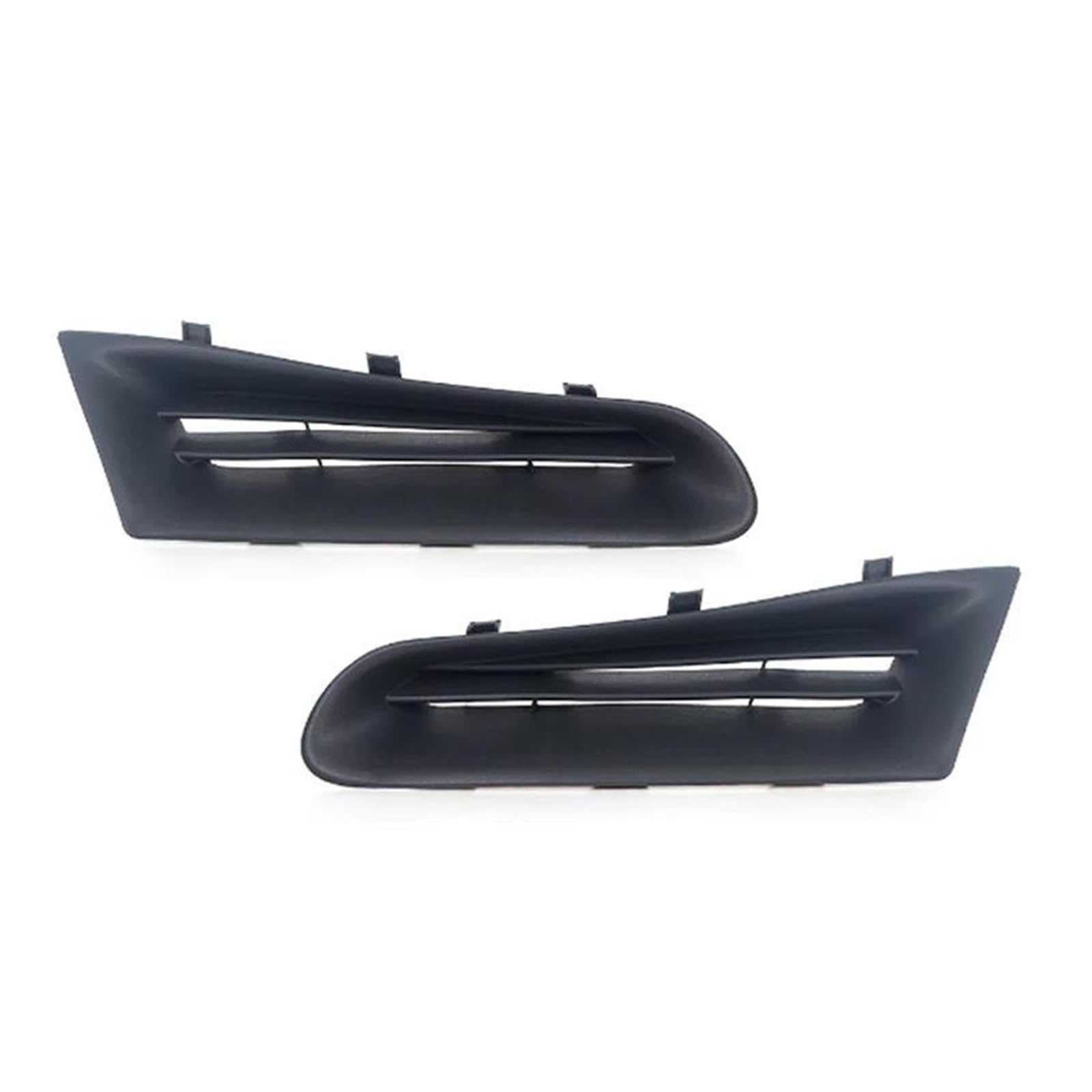 Auto-Frontstoßstangengrill für Renault für Clio MK3 2005-2009, Nebelscheinwerfer, offene Entlüftungsöffnung, Kühlergrill, Nebelscheinwerferabdeckung, 7701208684, Nebelscheinwerferrahmenabdeckung von Generic