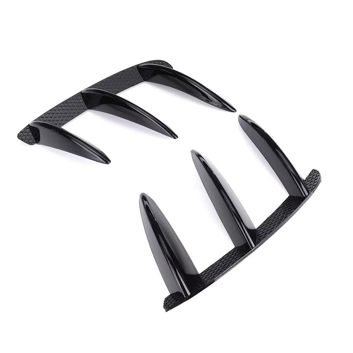 Auto Heckstoßstange Spoiler Canards Kompatibel mit Mercedes Benz W176 A200 A250 A260 A45 AMG Karosserie Kit Autozubehör (Kohlefaser) von Generic