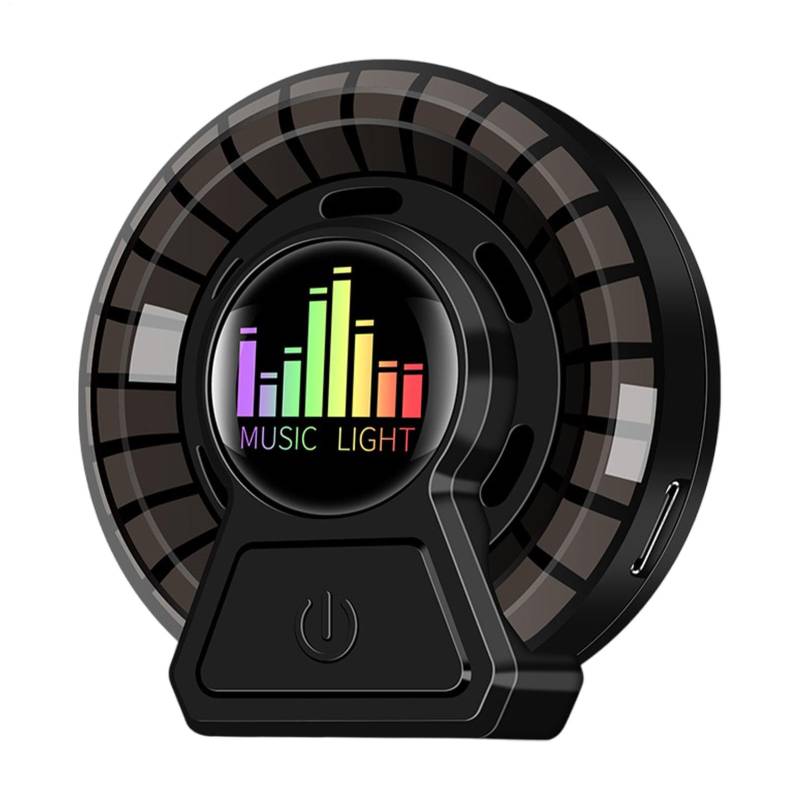 Auto-LED-Duftlampe, Auto-Lufterfrischer, rhythmischer -Diffusor, Lufterfrischer-Licht, Autoaroma-Spender, Innenzubehör von Generic