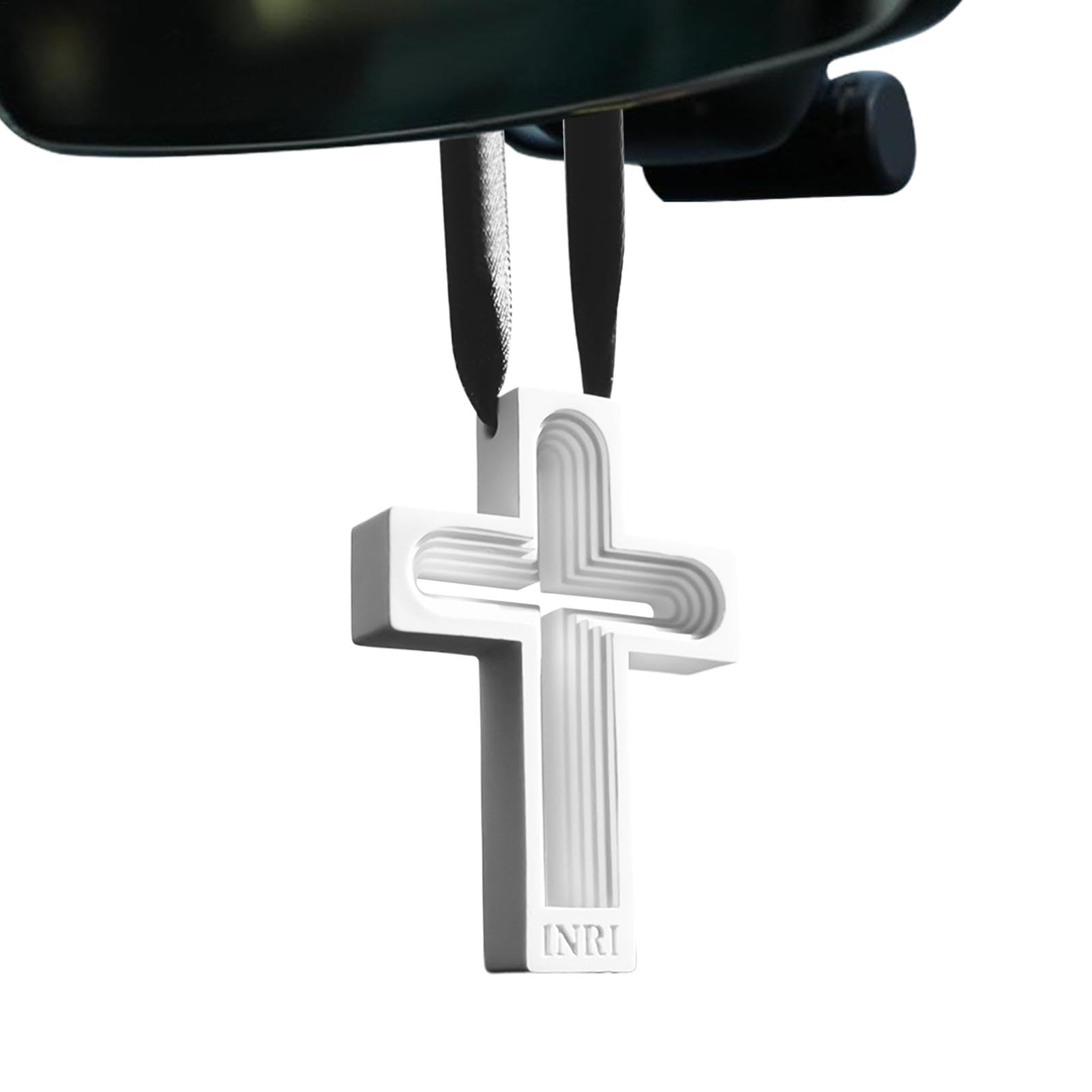 Auto-Ornament-Jesus-Anhänger – schwingende Jesus-Halskette, Jesus-Auto-Rückansicht-Anhänger | Anhänger Jesus für Auto-Rückspiegel, kreatives Auto-Interieur, Jesus-Anhänger, Charm, schwingende Ornament von Generic