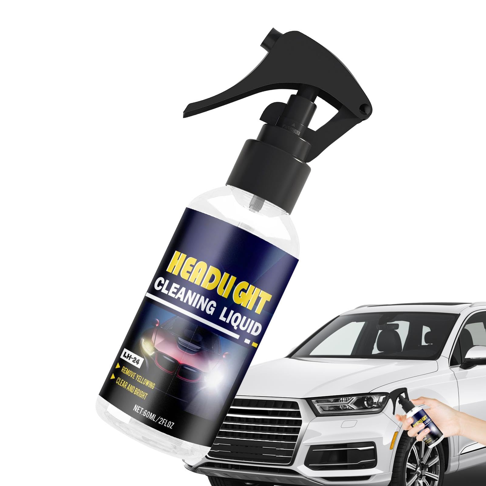 Auto-Scheinwerfer-Reparaturflüssigkeit, 60 ml, Scheinwerfer-Reparatur-Lösung, Reparaturflüssigkeit für Auto, LKW, SUV, Wohnmobil, Motorrad von Generic