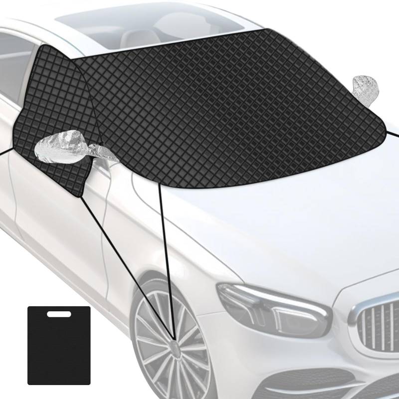 Auto-Windschutzscheibenabdeckung, Schneeschutzabdeckung für Auto-Windschutzscheibe, Windschutzscheibenabdeckung, Windschutzscheibenabdeckung für und Schnee mit Rückspiegelabdeckung, Abdeckung von Generic