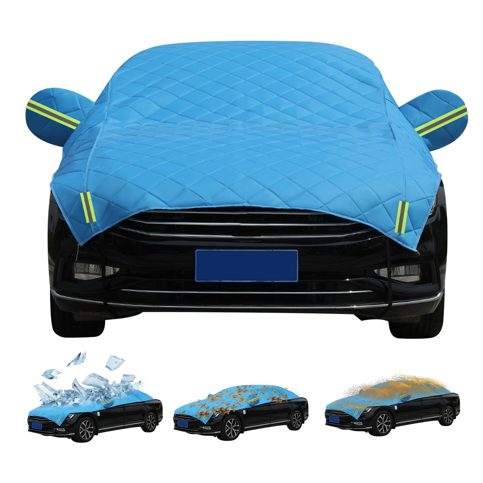 Autoabdeckung Halbgarage Für Volkswagen Tiguan R-Line,Halbgarage Für Auto Sonnenschutz, Autoabdeckung Winter Autoschutzhülle Autoplanen hju130y Autoabdeckung Halbgarage Für Volkswagen Tiguan R-Line,Halbgarage Für Auto Sonnenschutz, Autoabdeckung Winter Autoschutzhülle Autoplanen hju130y von Generic