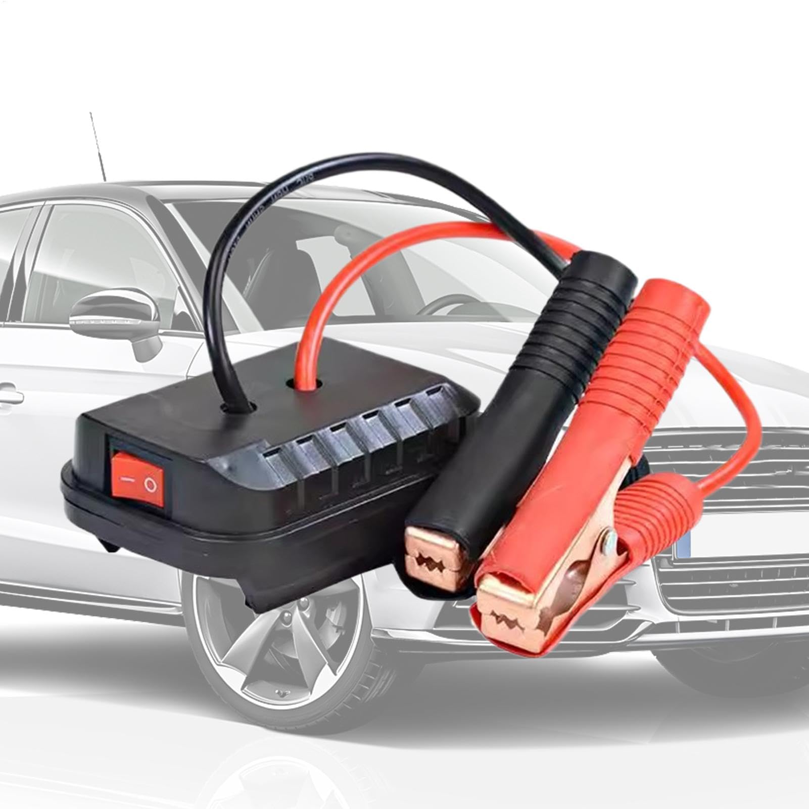 Autobatterie -Sprungstarter, Tragbarer Autosprungstarter - 18-21V Tragbarer Adapter, Automatischer Sprungstarter, Automobilbatterie -Rückruf Wechselrichter Für LKW, C. von Generic