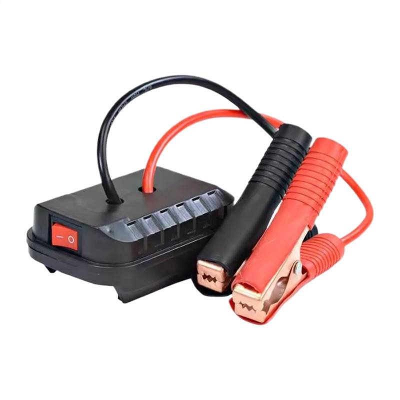 Autobatterie -Sprungstarter - Tragbarer Autosprungstarter, sicherer tragbarer 18-21 -V -Adapter - Autosprungstarter, Automobilbatterie -Booster -Wechselrichter für LKW, Camping, Outdoor, von Generic