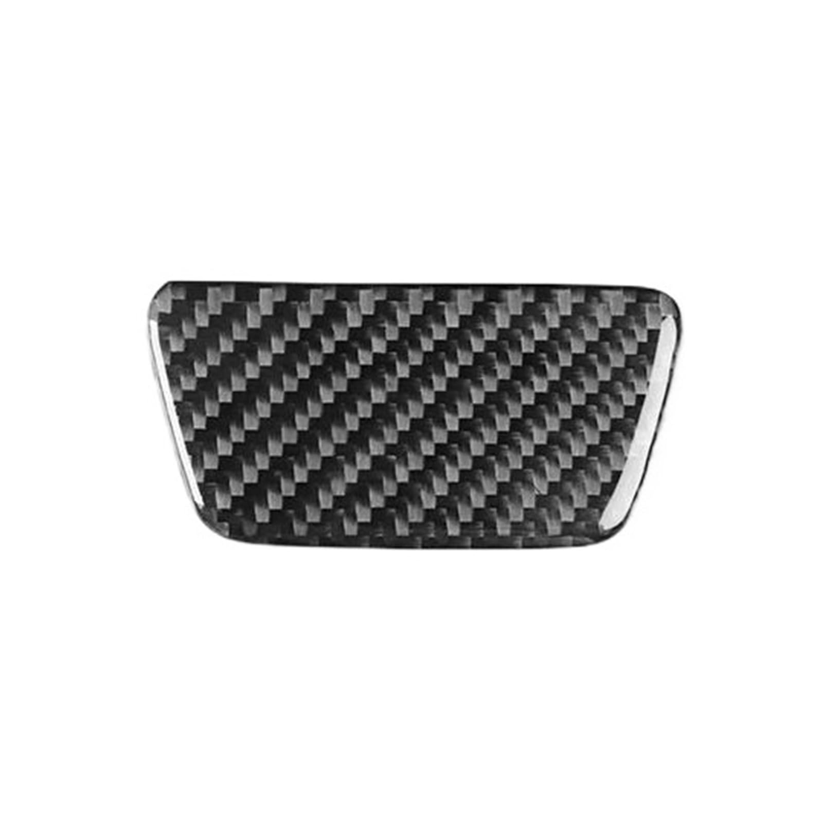 Autodekorationen Innenraum Auto Handschuhfach Griff Abdeckung Trim Carbon Look Aufkleber Dekoration Innen Zubehör Für Fiesta 2011-2019(Carbon Black) von Generic