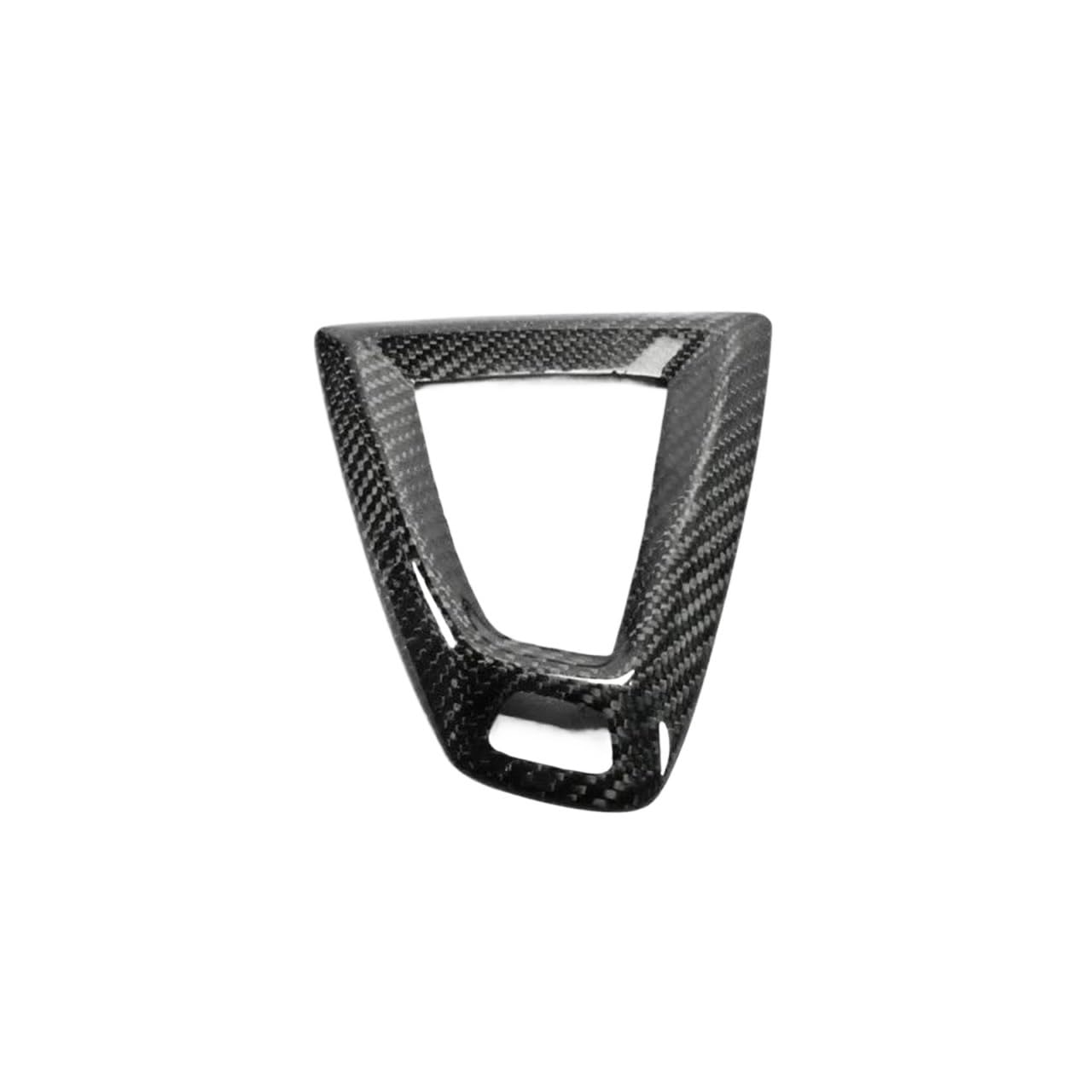 Autodekorationen Innenraum Carbon Fiber Getriebe Shift Griff Hülse Abdeckung Trim Für M2 M3 M4 M5 X5M X6M Auto Innen Zubehör(Schwarz,A) von Generic