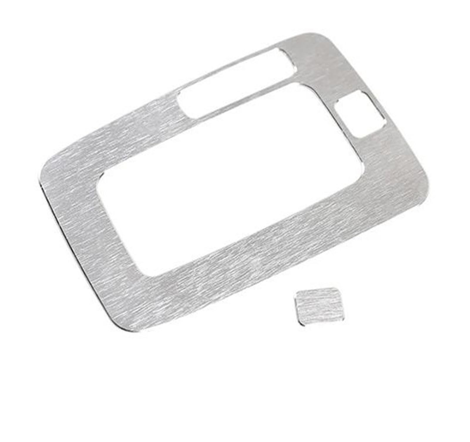 Autodekorationen Innenraum Für Ranger 2015-2018 Auto Getriebe Kopf Pedal Dekorative Abdeckung Schaltpedal Aufkleber Aluminium Legierung(Silber) von Generic