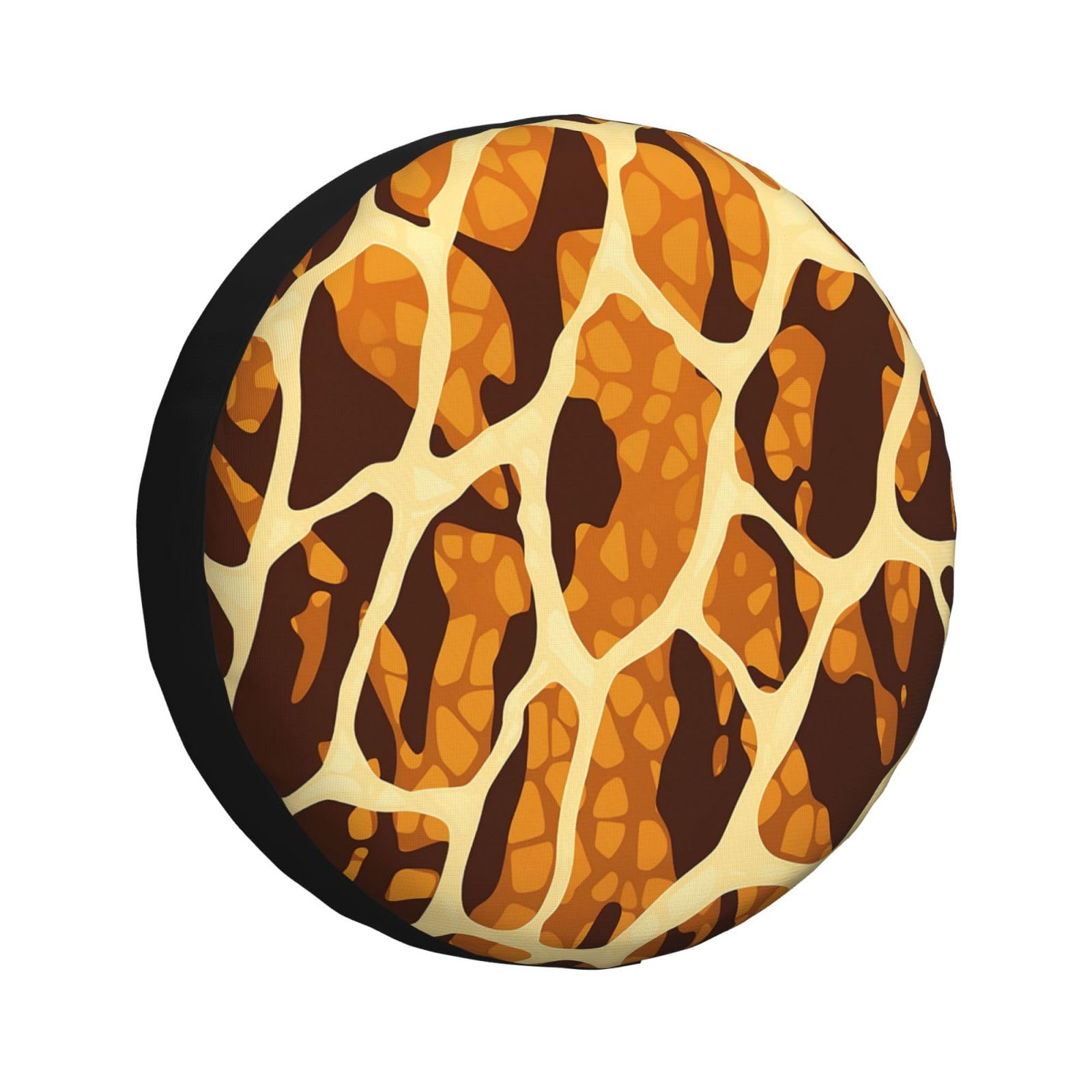 Autoreifen Schutzhülle Giraffe Auto Reserverad Abdeckung Waschbar Spare Tire Cover Passend Auto-Ersatzreifenabdeckungen Für Truck Anhänger Geländewagen 14 inch von Generic