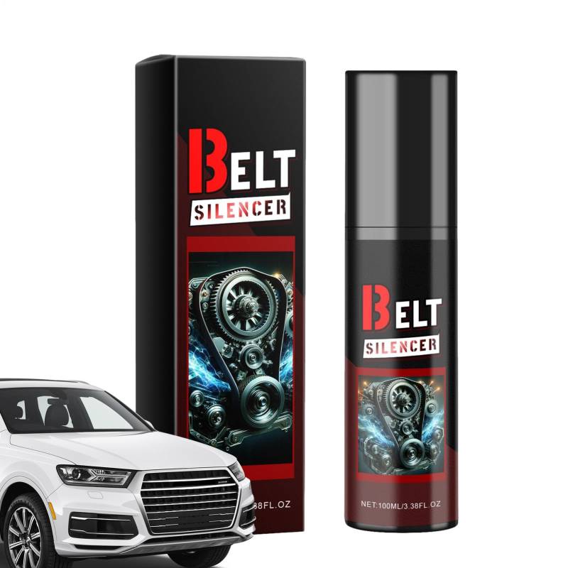 Belt Dressing Spray Automotive – Premium-Riemenbehandlungsspray Für Reibungslose, Leise Leistung | Schützt Riemen Vor Rissen Und Verschleiß, Verbessert Die Griffigkeit, Ideal Für Autos, LKWs Und Indus von Generic