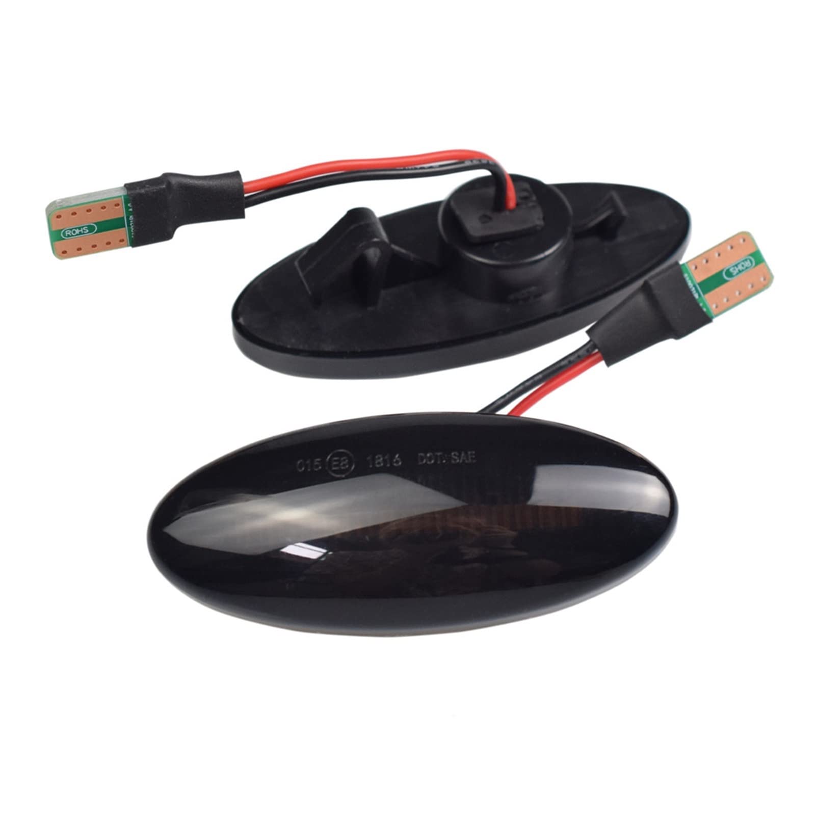 Blinker Dynamisch - Seitenmarkierungsblinker Sequentielle Blinker Kontrollleuchte Für Opel Für Vectra B 1995-2002 von Generic