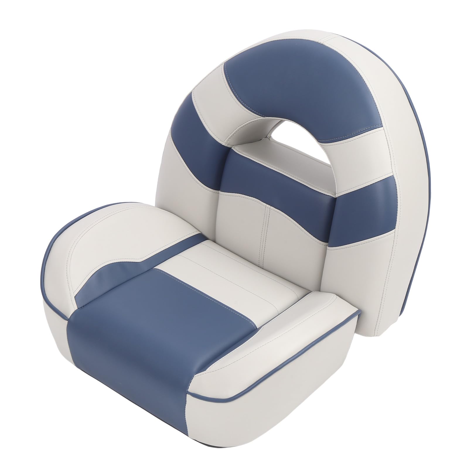 Bootskapitän Sitz, Memory Foam Vulging 400 -Pfund Last Unterer Jagd Captain Chair für Ponton Ship von Generic