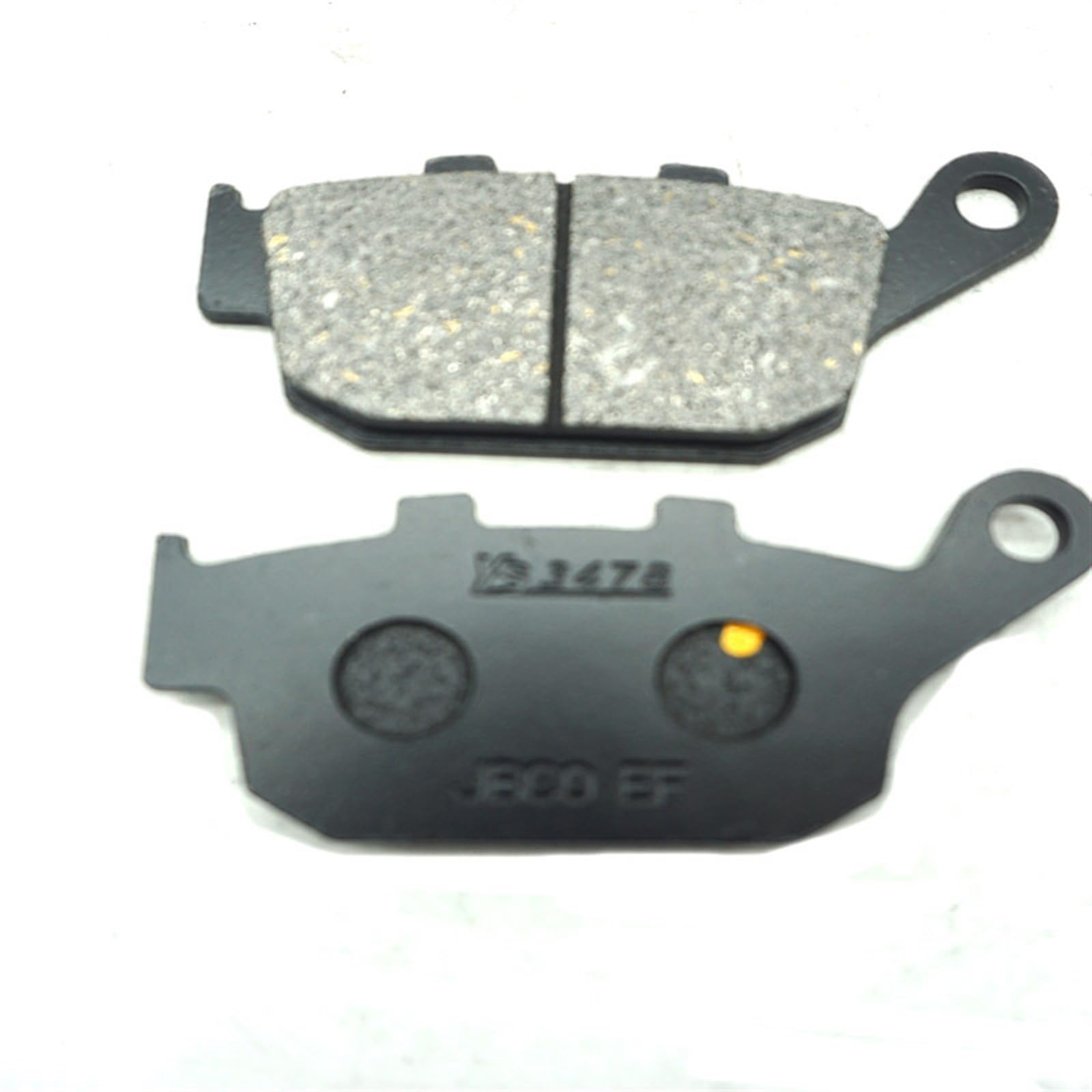 Bremsbeläge für Motorrad Motorrad Vorne Hinten Bremsbeläge für HONDA NC700X 2012 2013 NC 700X(Rear Brake Pads) von Generic