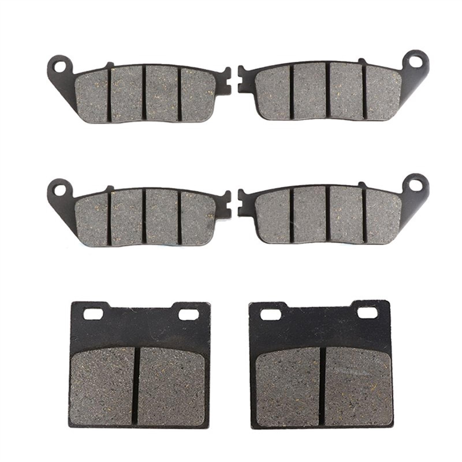 Bremsbeläge für Motorrad Motorrad Vorne Und Hinten Bremsbeläge Kit für Suzuki GSX 400 1994-1996 GSF650 für Bandit 1995-1998 1999 RF400 RF600 R 1993-1997(1 Set) von Generic