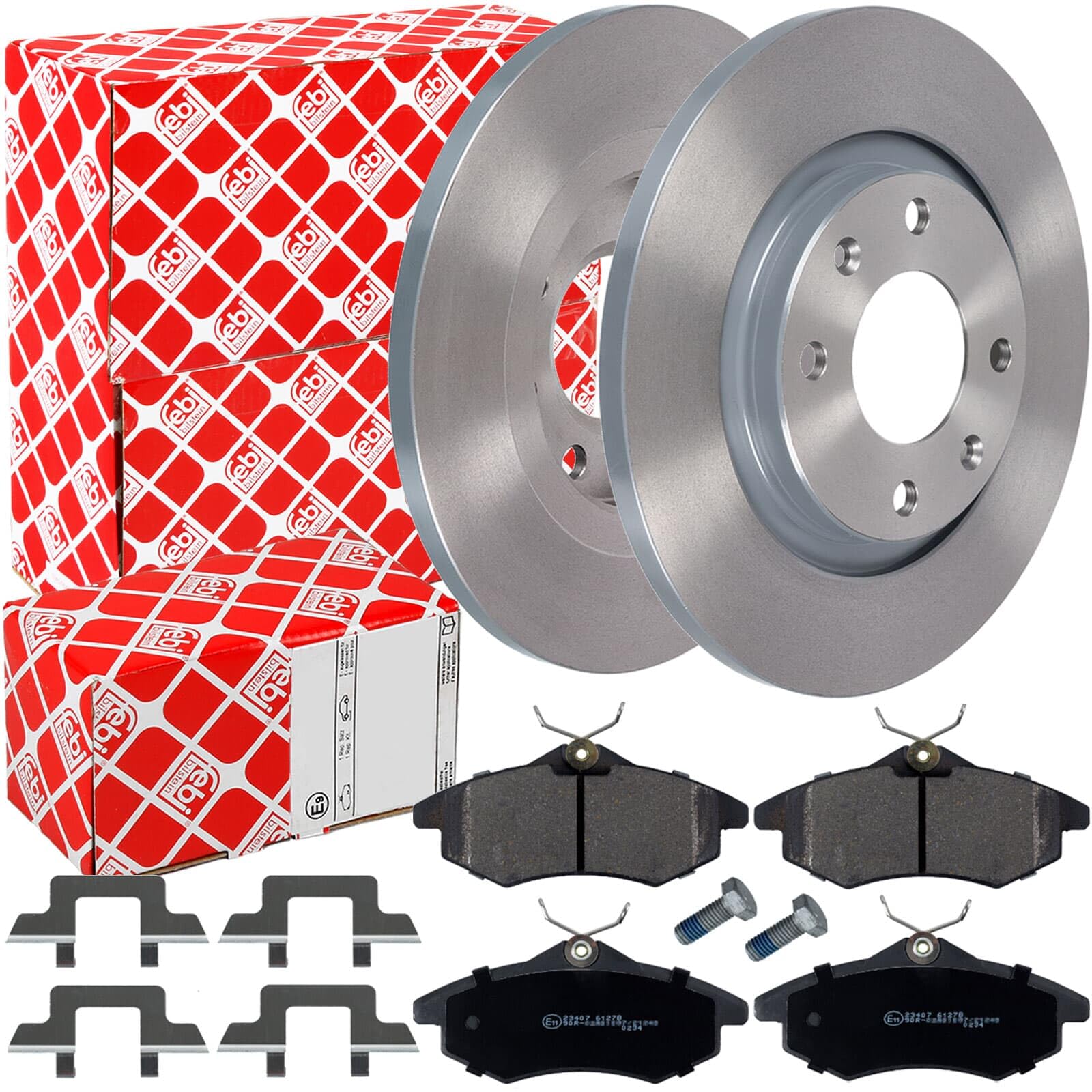 Bremsscheiben Ø266mm + Beläge vorne passend für 1.1/1.4 C2 C3 I von Generic