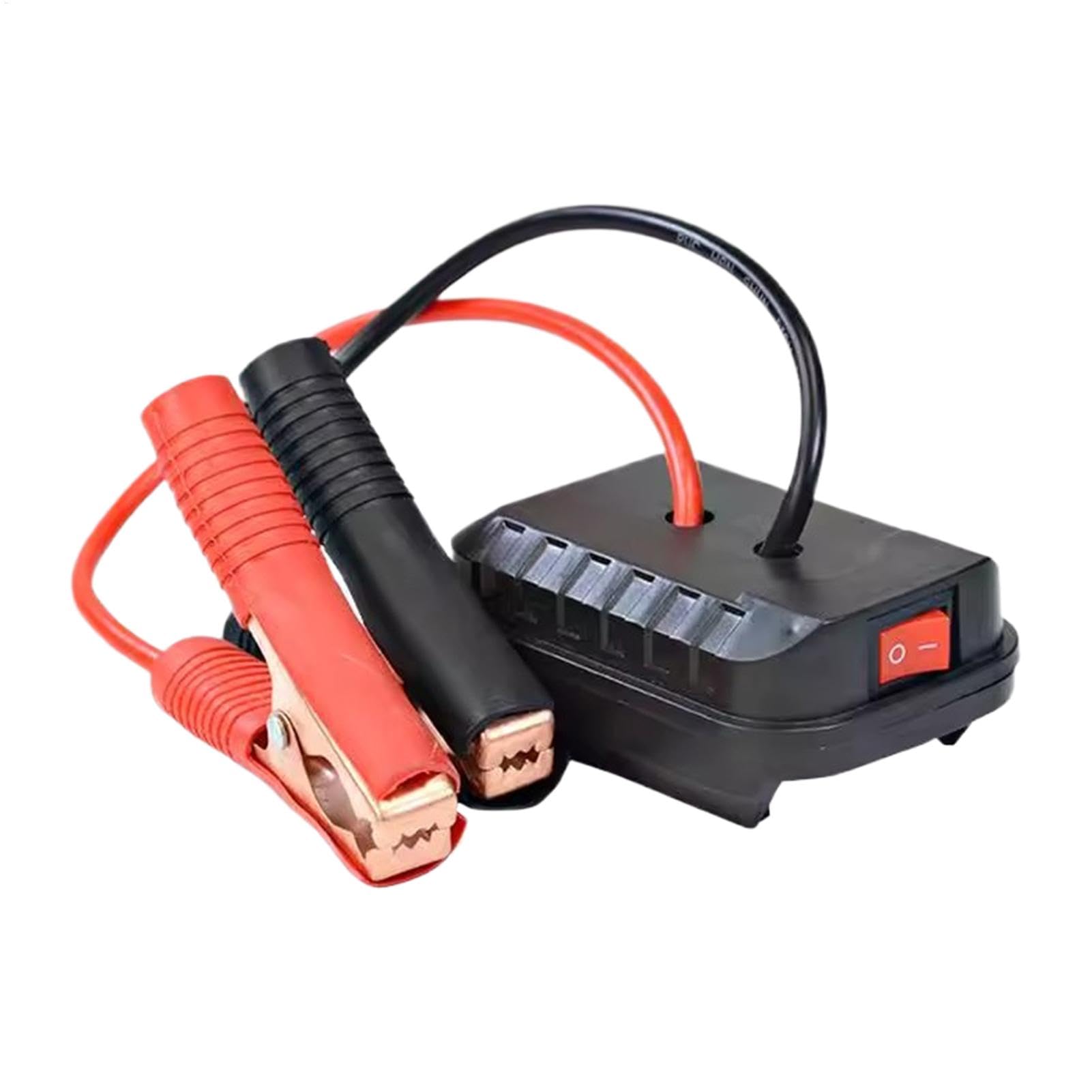 Compact Vehicle Jump Starter-Sicherung von 18-21V-Leistungsadapterkonverter | Zuverlässiger Auto -Batterie -Booster und Wechselrichter für LKWs, Wohnmobilien, Außenreisen und Nothilfe für Notfälle von Generic