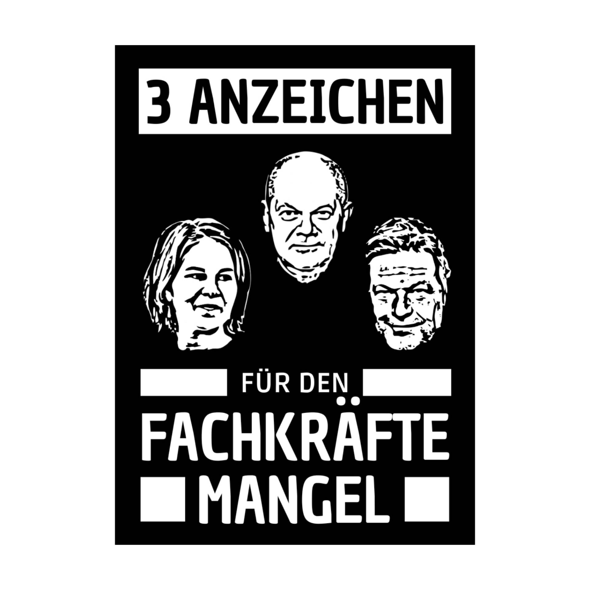 Anti-Ampel Aufkleber groß 2X DIN A4 Anti Regierung Sticker Politik lustig von Generic