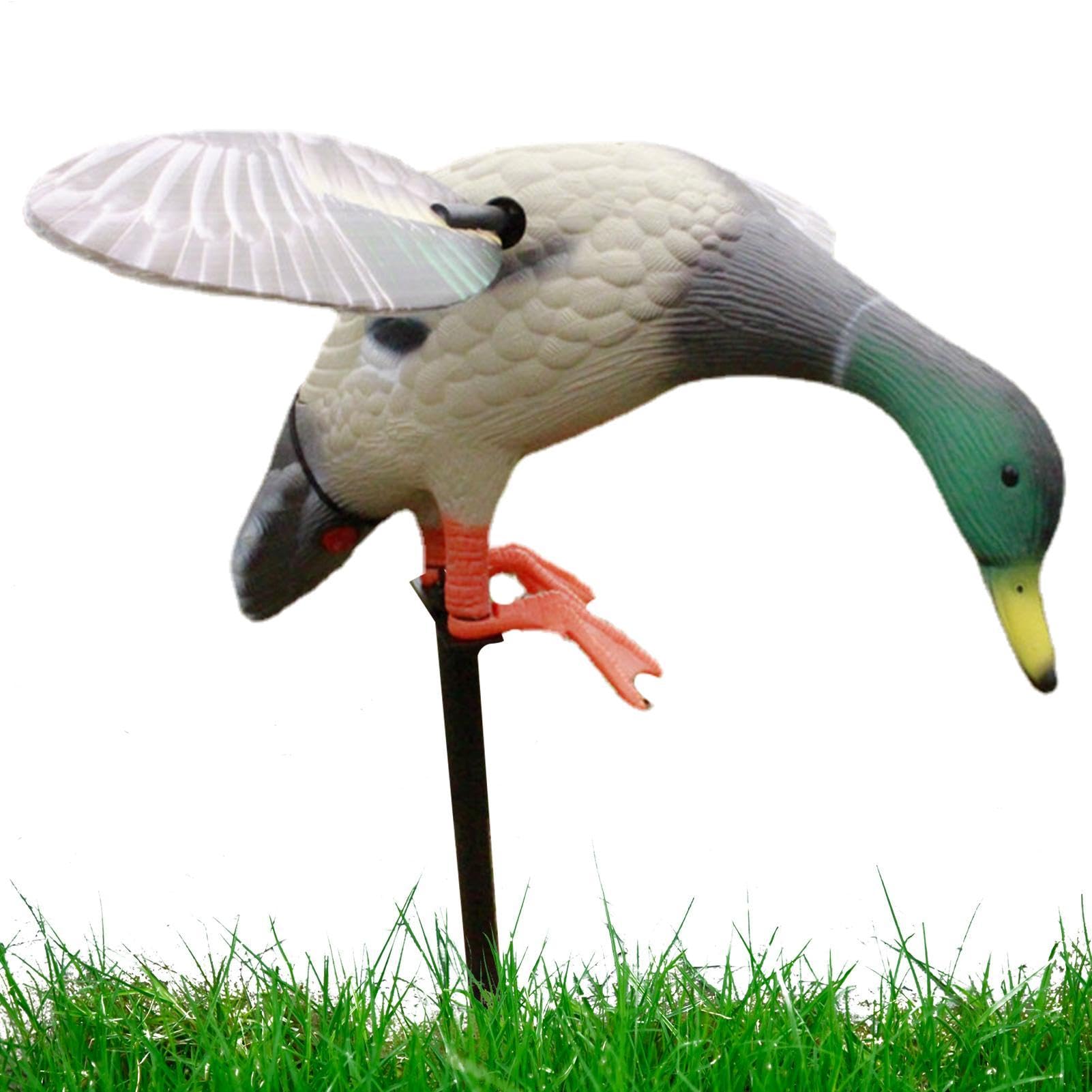 Elektrischer Entenköder - Stockente Wing Flexible Duck Decoy - Fernbedienung Electric Duck DecoyLebensechte Ententenjagd schneller Decoy von Generic