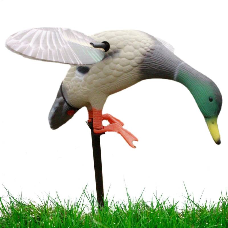 Elektrischer Entenköder - Stockente Wing Flexible Duck Decoy - Fernbedienung Electric Duck DecoyLebensechte Ententenjagd schneller Decoy von Generic