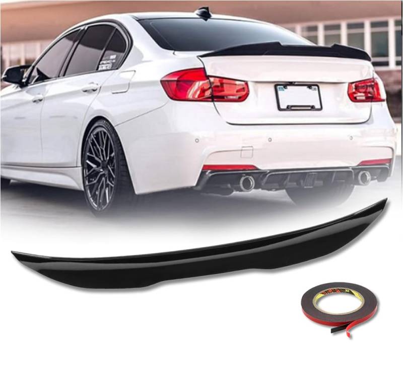 F30 PSM Style Heckspoiler für BMW 3er 2011–2019 Performance Tuning Limousine 4-Türer 318i 320i 330i 340i m340i 318d 320d 330d 340d m340d von Generic