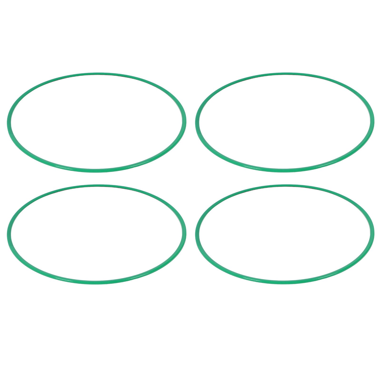 Felgenschutz, ABS mit 4 Stück Radschutz, Felgenschutz für 19-Zoll-Autoradnabe (Green) von Generic