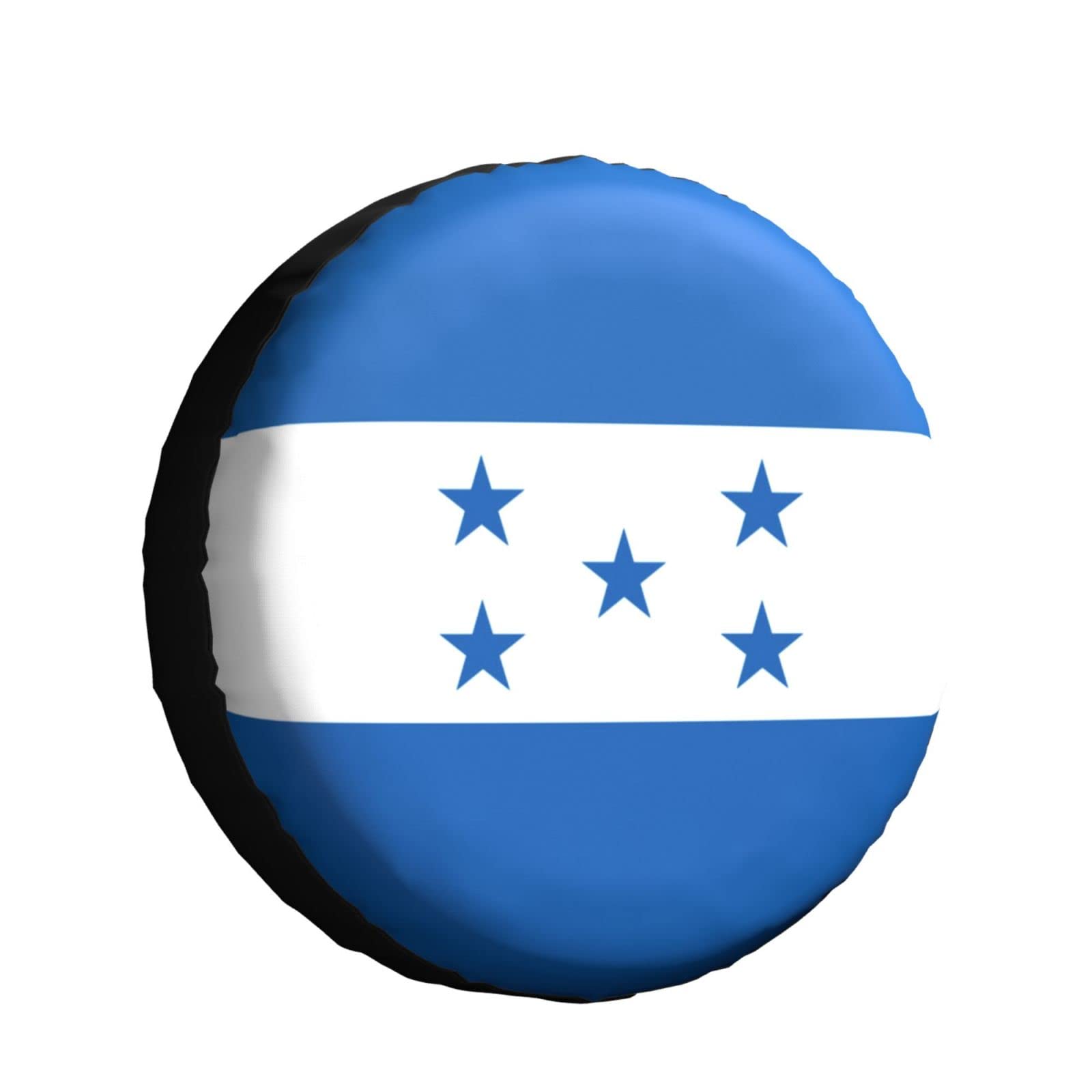 Flagge Von Honduras Reifencover Sonnenschutz Reserverad Reifenabdeckung Schmutzfest Ersatzreifenabdeckungen Universal Für Wohnmobil Anhänger Rv 14inch von Generic