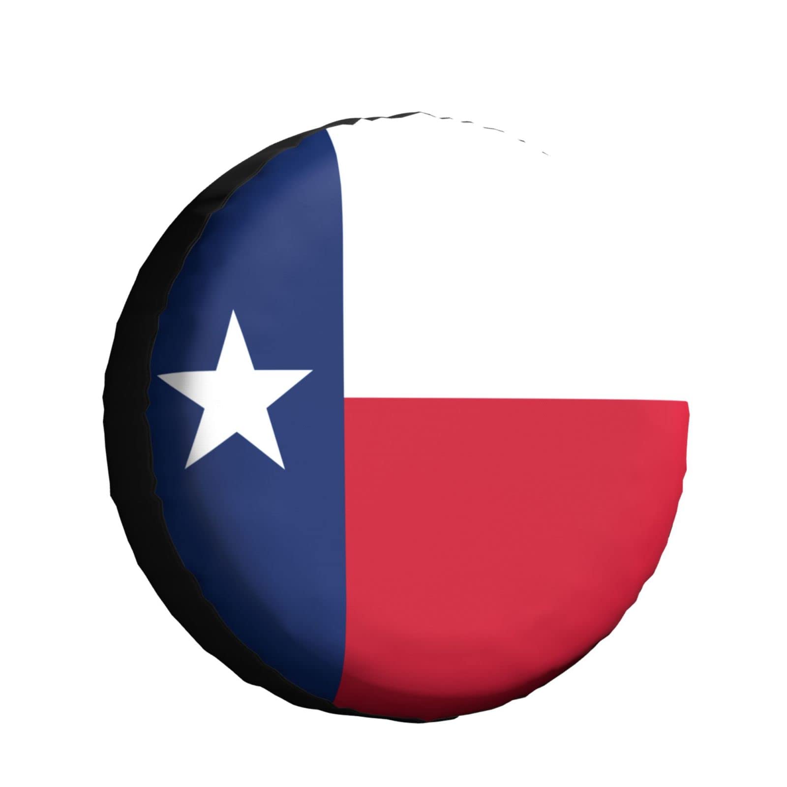 Flagge Von Texas Ersatzreifenabdeckungen Staubdicht Ersatzrad Abdeckung Wasserdicht Reserverad Reifenabdeckung Universal Für LKW Wohnmobil Rv 15Inch von Generic