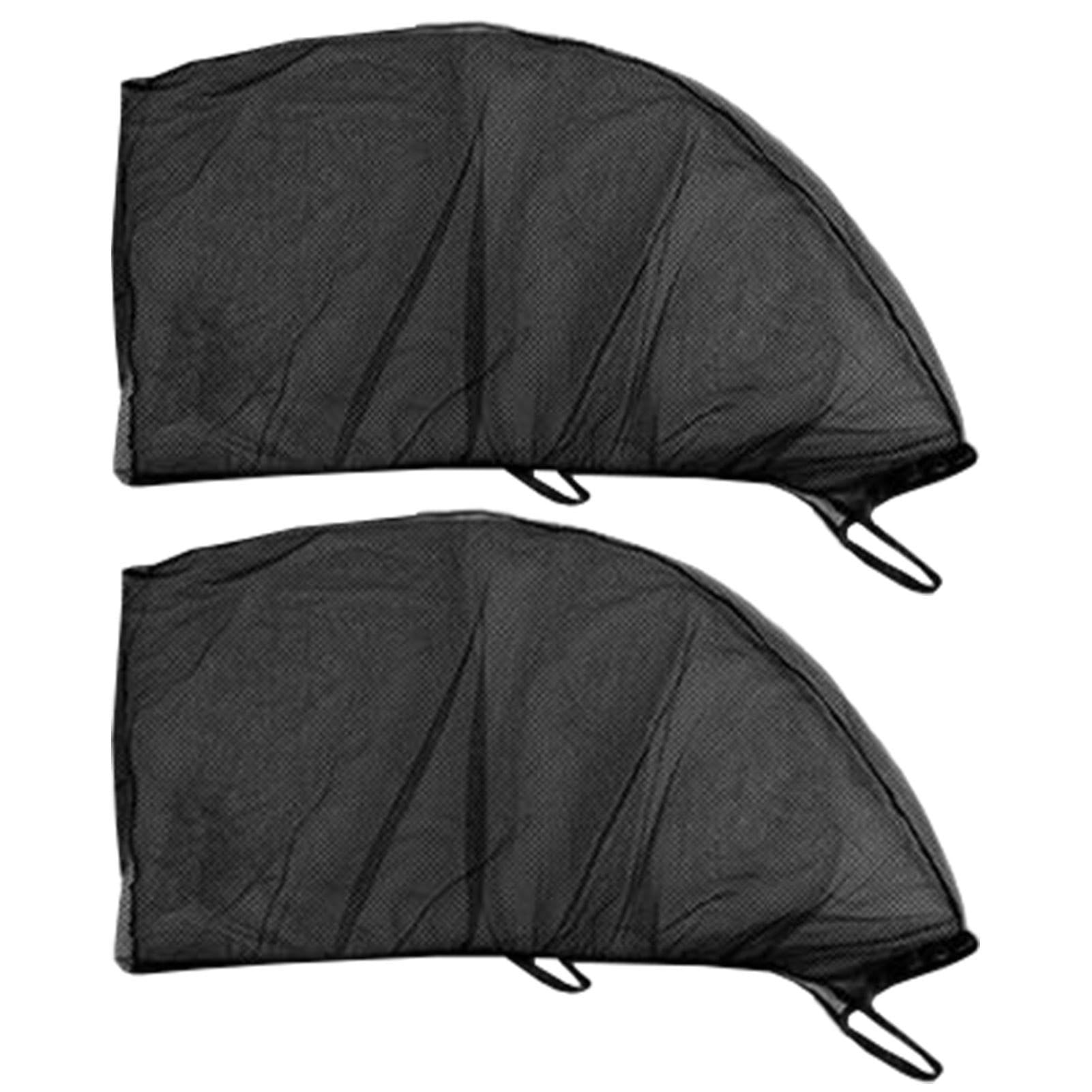 Fliegengitter für Auto - Autofenster Schatten - Rückseite Seitenschatten Sonnenschutz Netz - Atmungsaktives Mesh UV-Schutz Durchscheinend Dehnbar Mesh für Autositz Sonnenschutz von Generic