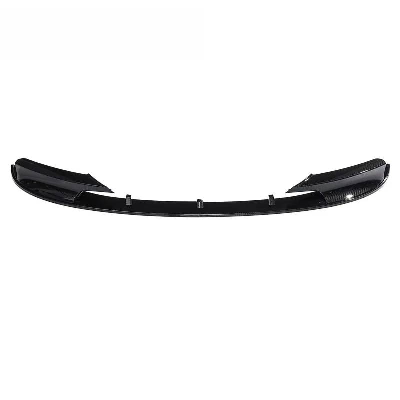 Frontstoßstangenlippe Spoiler Splitter Karosserie Styling Kit MP Style Kompatibel mit BMW F30 F31 2012-2018 Autozubehör (Echte Kohlefaser) von Generic