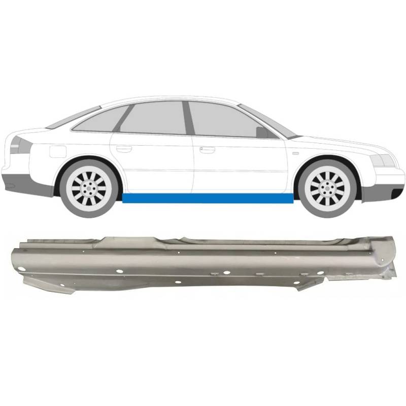 Für Audi A6 C5 1997-2004 Schweller Reparaturblech/Rechts von Generic