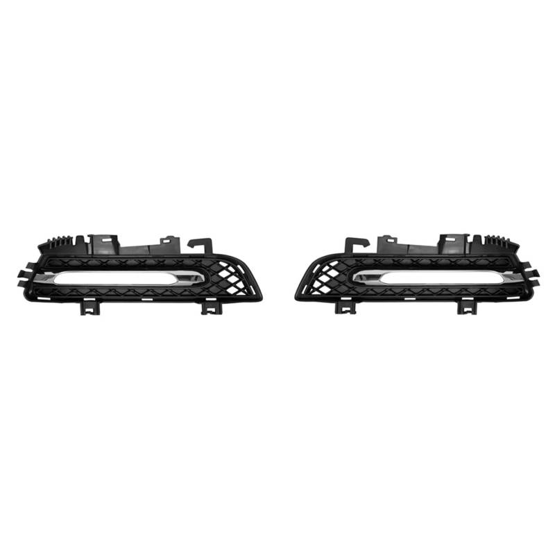 Für Benz Für W207 2078801124 1 Paar Auto Front Lower Bumper Nebelscheinwerfer Lampe Links und rechts Grill Abdeckung Rahmen Ersatzteile von Generic