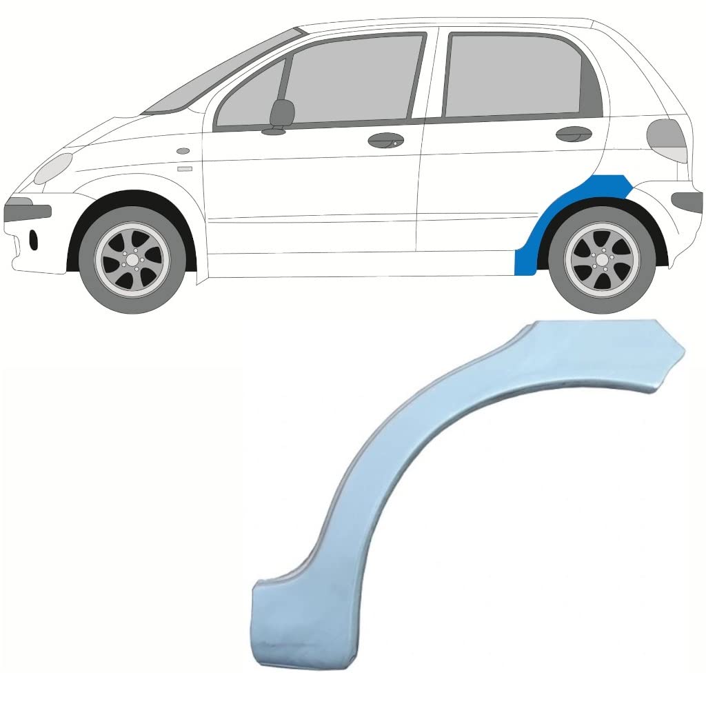 Für Daewoo Matiz 1998-2008 Radlauf Reparaturblech/Links von Generic