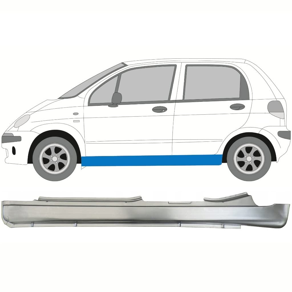 Für Daewoo Matiz 1998-2008 Schweller Reparaturblech/Links von Generic