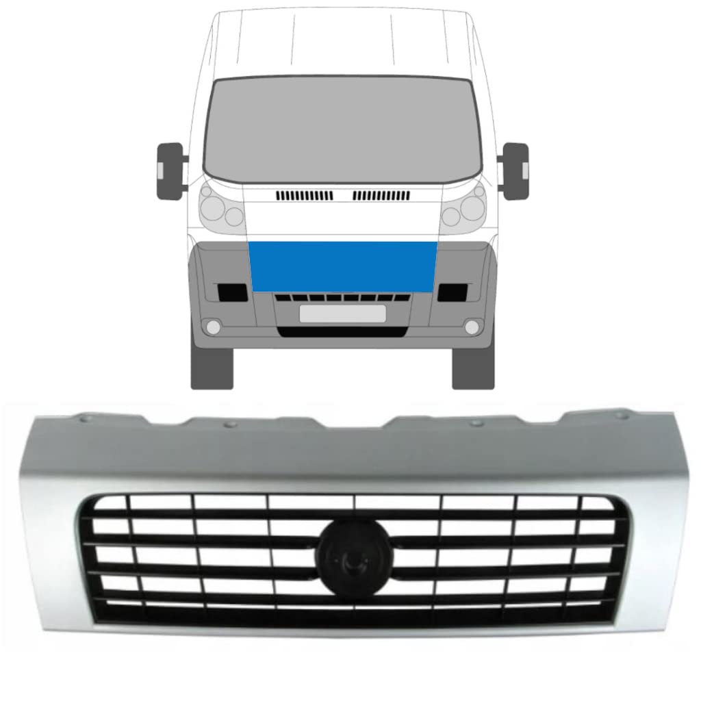 Für FIAT Ducato 2006-2014 KÜhlergrill aus Kunststoff von Polcar von Generic