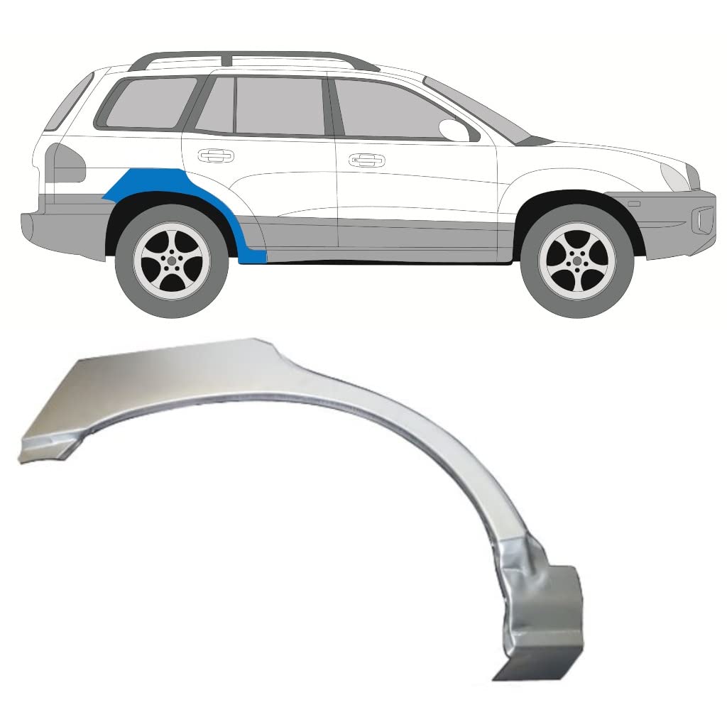 Für Hyundai Santa Fe 2001-2006 Radlauf Reparaturblech / Rechts von Generic