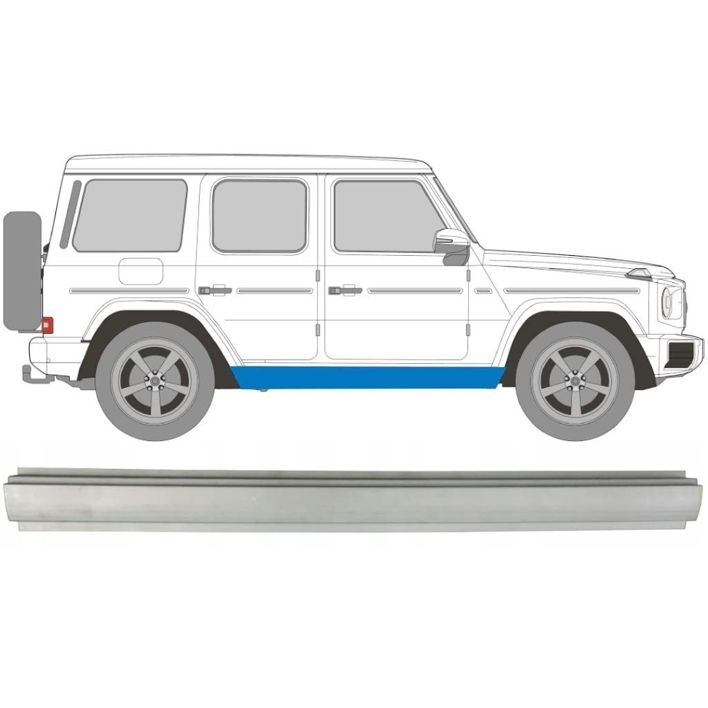 Für Mercedes G Class 1979- Schweller Reparaturblech/Rechts = Links von Generic