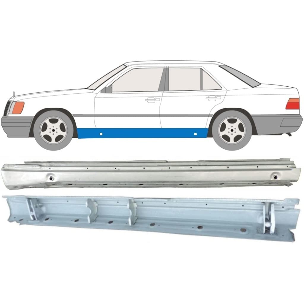 Für Mercedes W124 1984-1996 Schweller Reparaturblech/Links von Generic