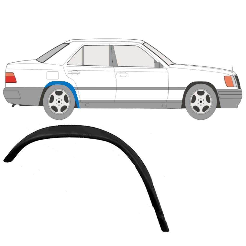 Für Mercedes W124 1984- Innen Radlauf Reparaturblech / Rechts von Generic