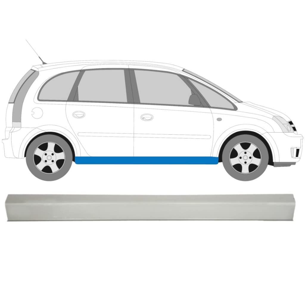 Für Opel Meriva 2003-2010 Schweller Reparaturblech/Rechts = Links von Generic