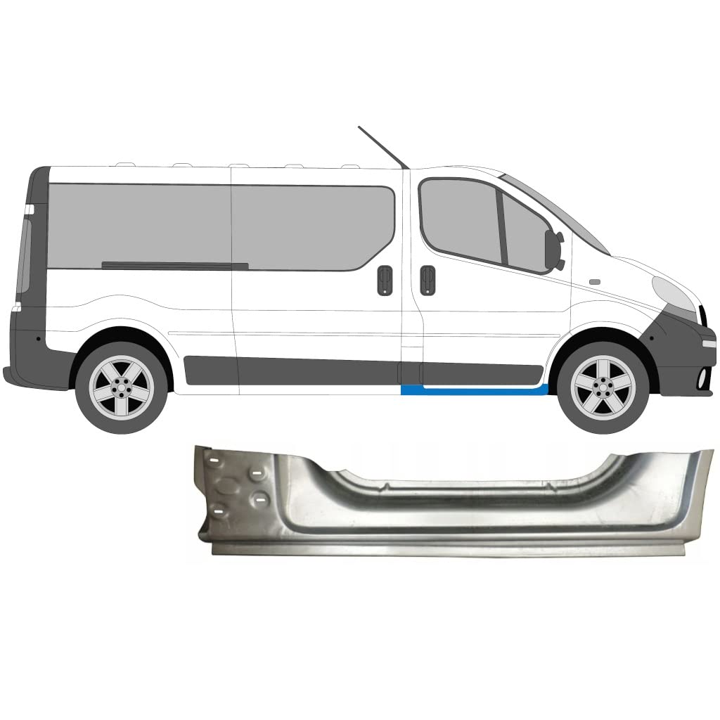 Für Opel Vivaro/R Trafic 2001- Schweller Reparaturblech/Rechts von Generic