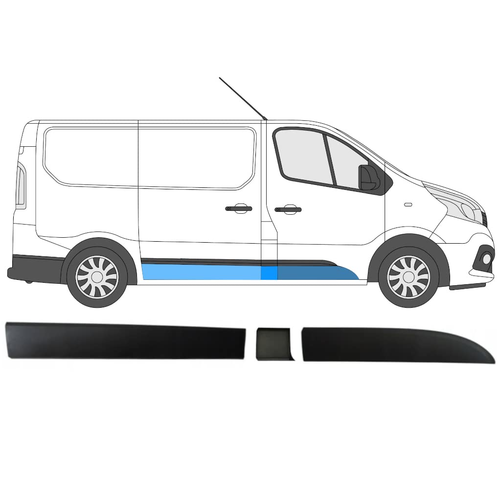 Für Renault Trafic Opel Vivaro Talento 2014- Seitenleisten Satz/Rechts von Generic