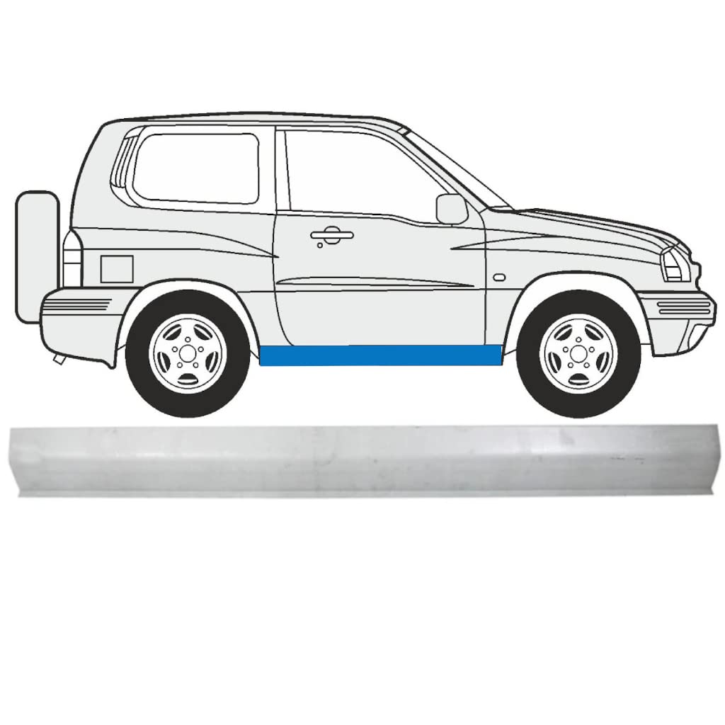 Für Suzuki Grand Vitara 1997-2005 3 Tür Schweller Reparaturblech / Rechts=links von Generic