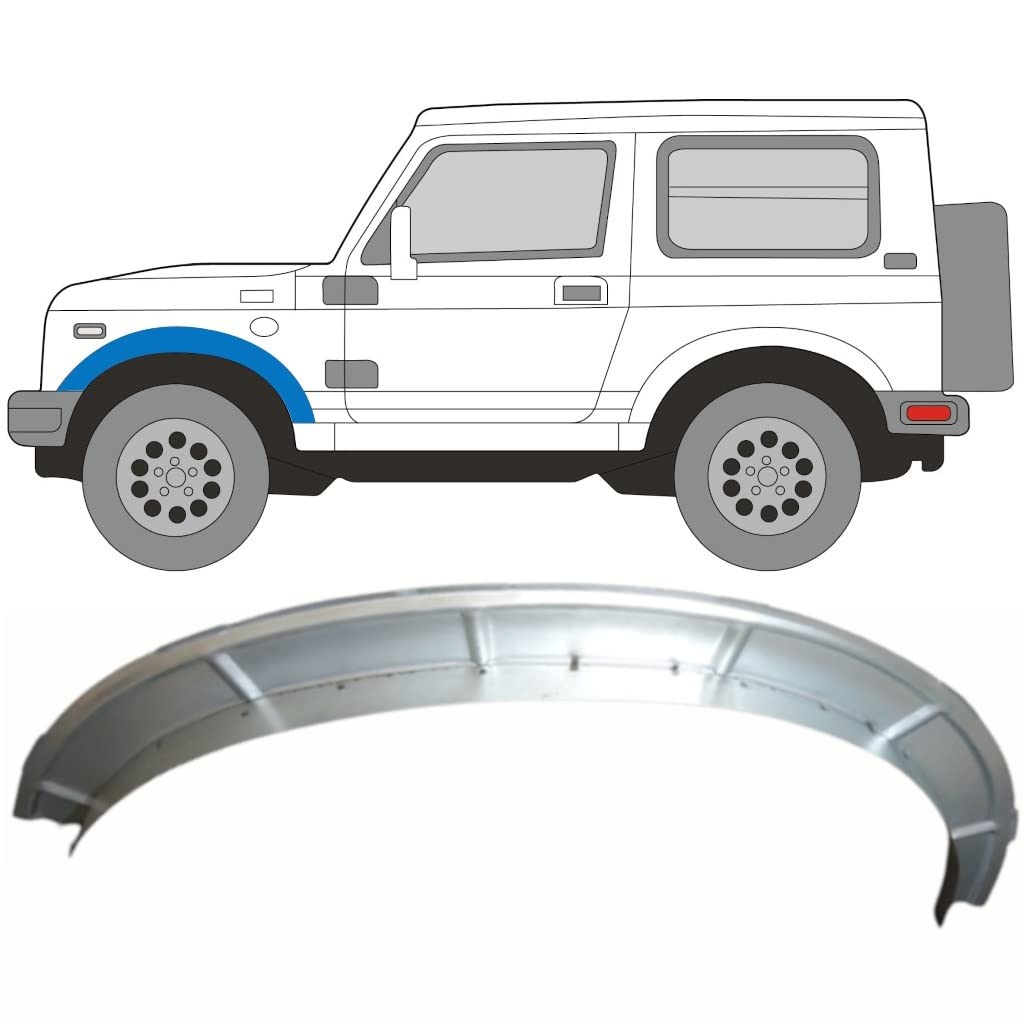 Für Suzuki Samurai 1981- Vorne KotflÜgel Radlauf Befestigung Reparaturblech/Links von Generic