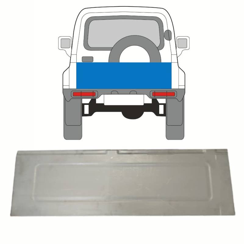 Für Suzuki Samurai 1988-2004 Hinten Tür Reparaturblech Panel von Generic