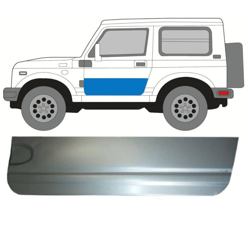 Für Suzuki Samurai 1988-2004 Tür Reparaturblech/Links von Generic