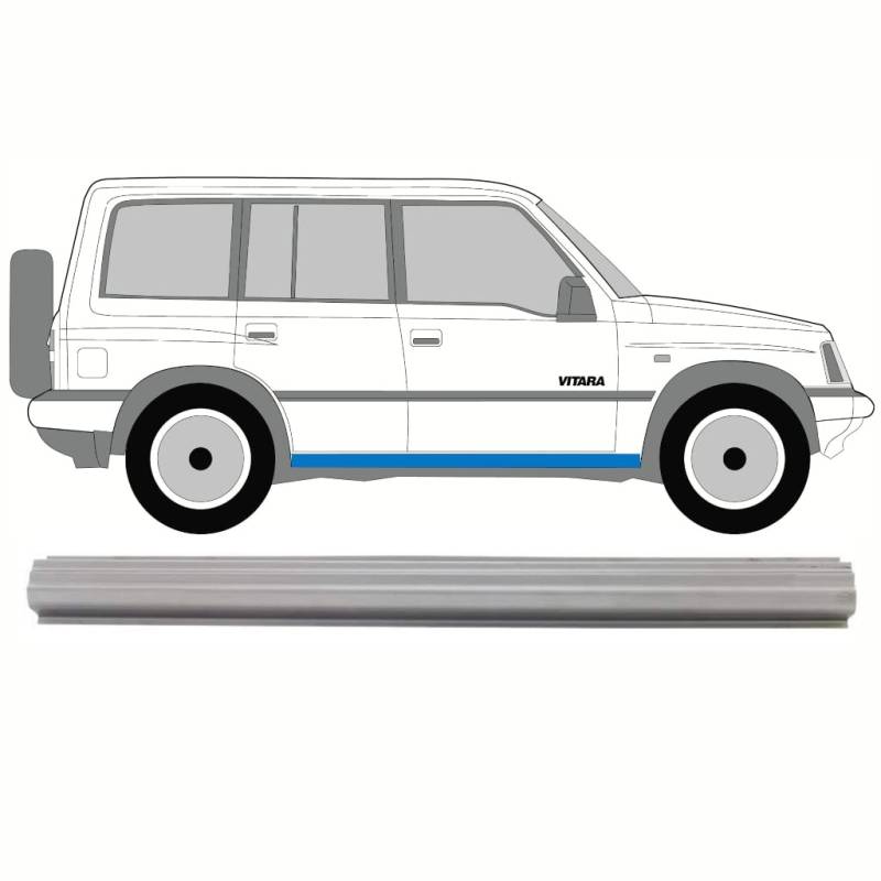 Für Suzuki Vitara 1996-2003 Schweller Reparaturblech/Rechts=links von Generic