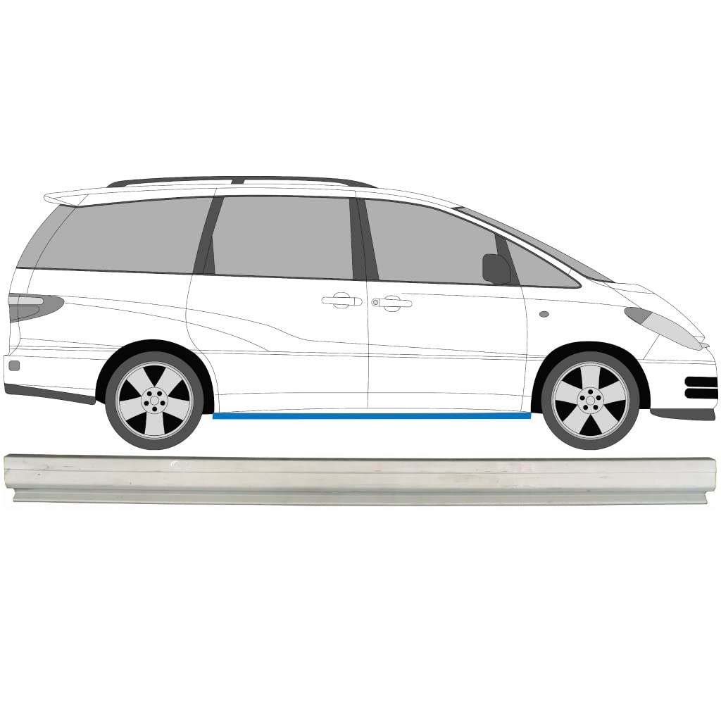 Für Toyota Previa 2000-2005 Schweller Reparaturblech/Rechts = Links von Generic