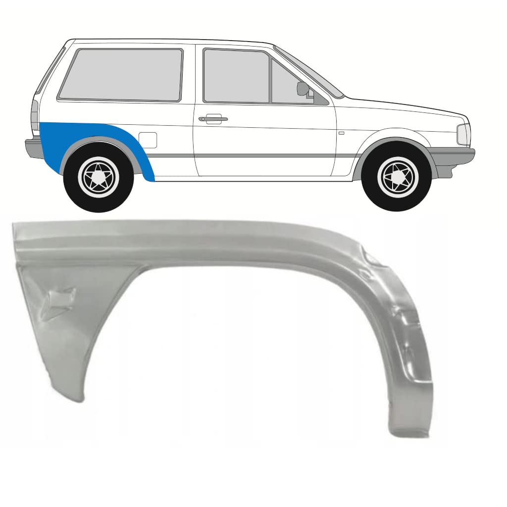 Für Vw Polo 1981-1984 Radlauf Reparaturblech / Rechts von Generic